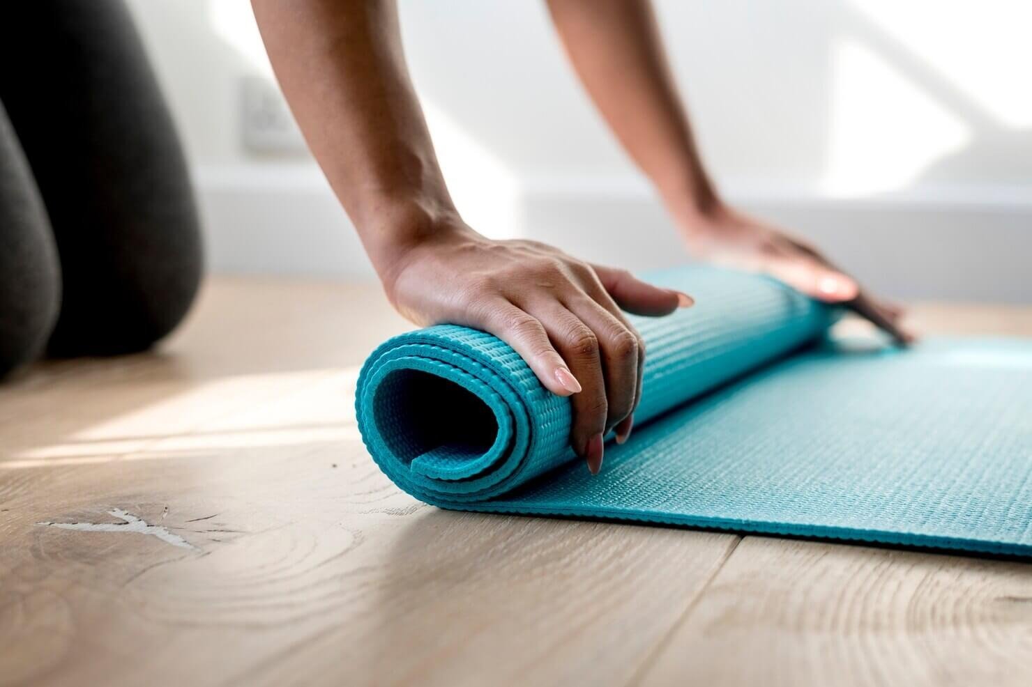 Yoga Mat with Carry Strap