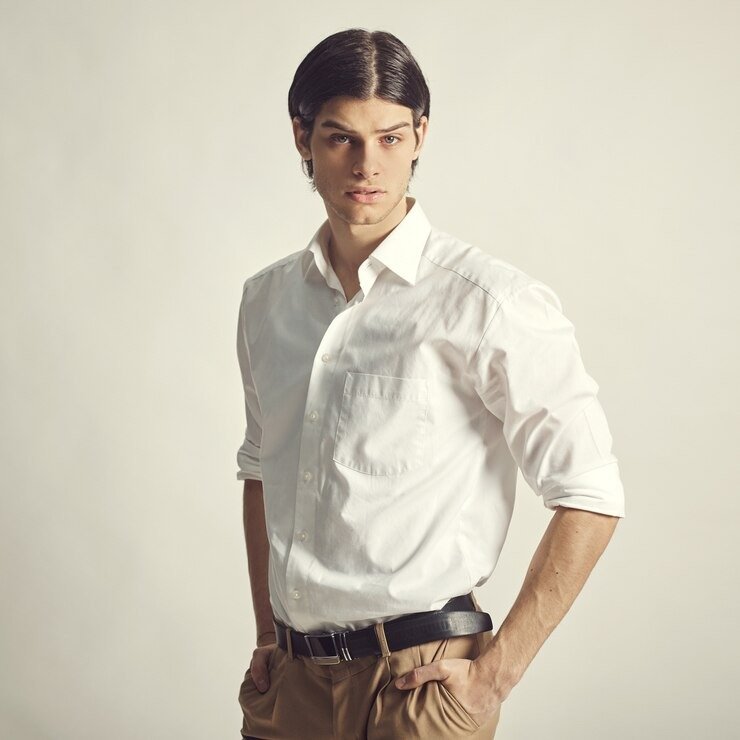 White Classic Party Shirt